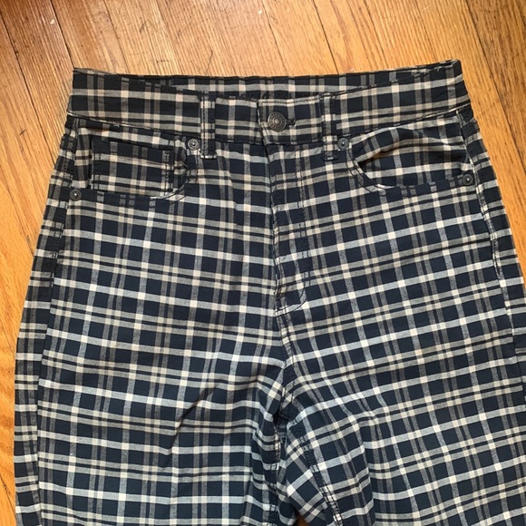 Plaid checkered AE high waisted jeans - Picture 2 of 5